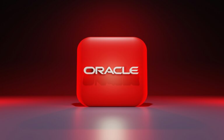 a red cube with white text